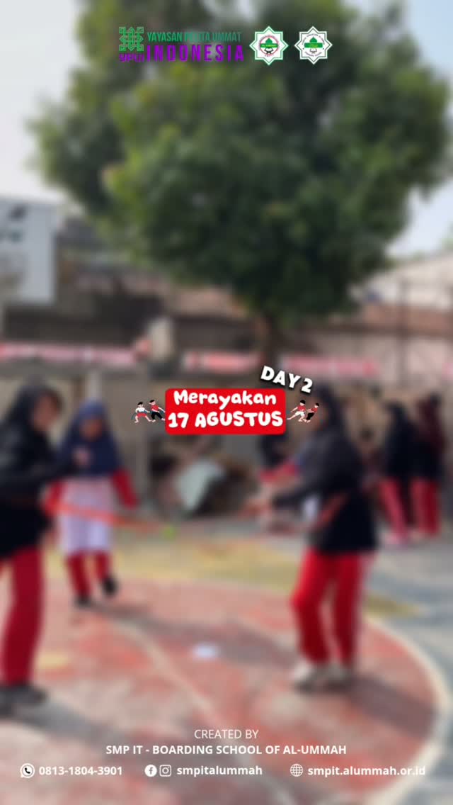 Alhamdulillah, Merayakan Hari Kemerdekaan Indonesia Hari Ke-2 telah selesai dengan penuh…