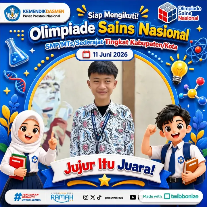 Siap Mengikuti OSN Tingkat Kabupaten/Kota 2026